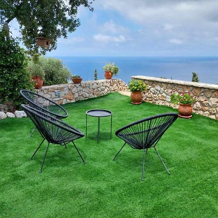 Villa Nereid Glafki - Enjoy Summer Sunsets Áyios Nikítas 외부 사진