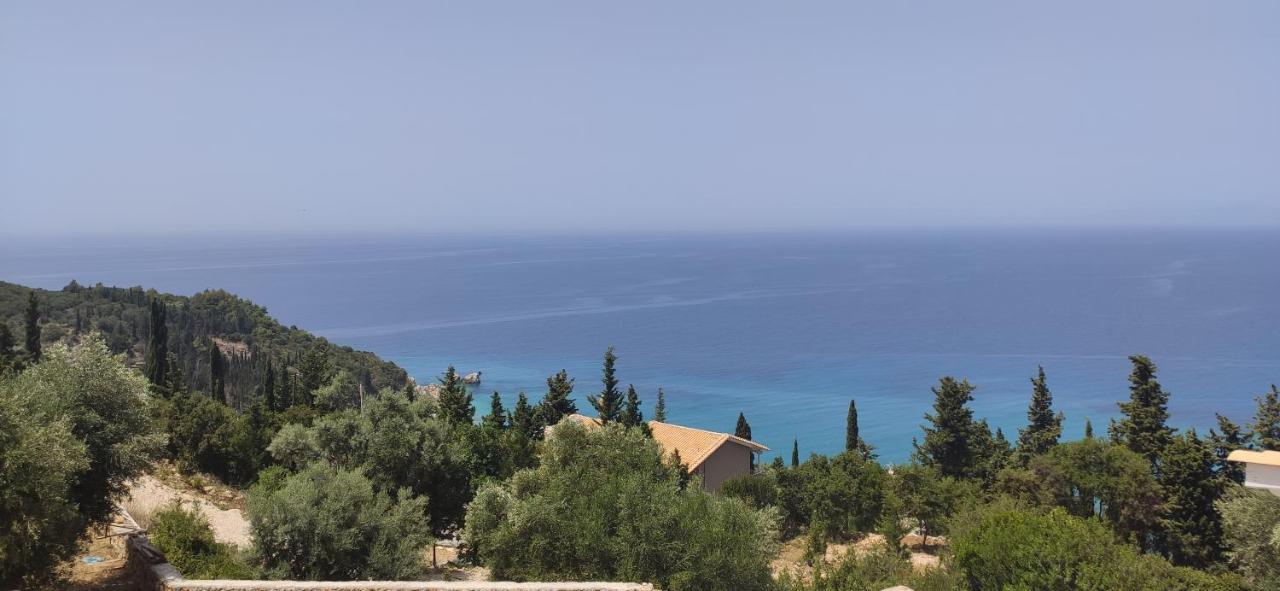 Villa Nereid Glafki - Enjoy Summer Sunsets Áyios Nikítas 외부 사진